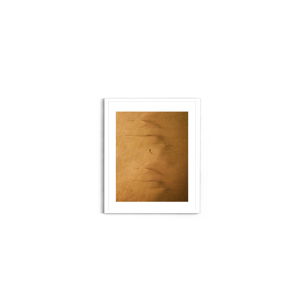 Rann of Kutch Abstract Minimalist, Gujarat - Wall Photo Frame by Jeet Khagram