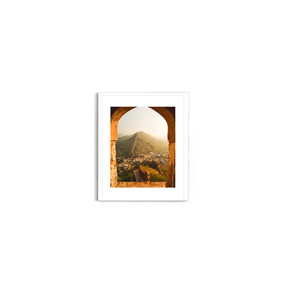 "Framed by History"� Amber Fort Arch, Jaipur - Wall Photo Frame by Jeet Khagram