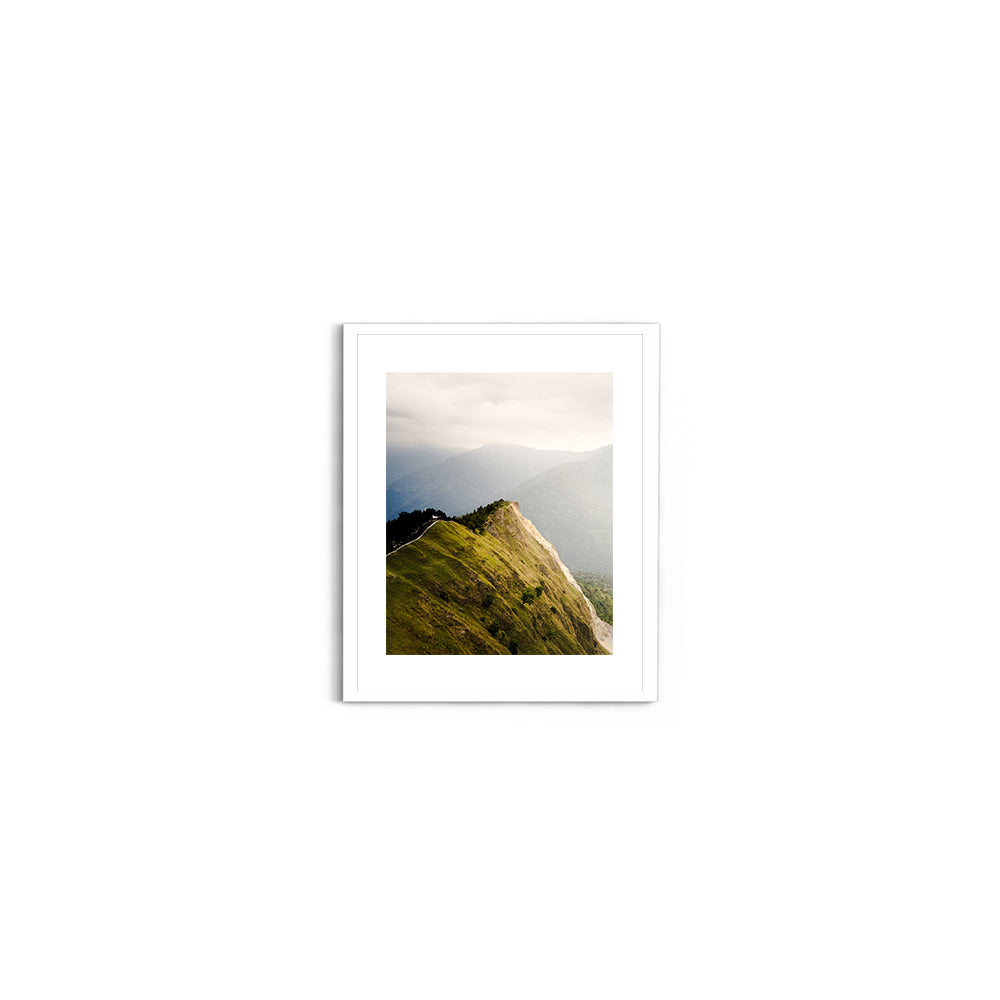 The Ridge Walk Himalayan Ridge Photography - Wall Photo Frame by Jeet Khagram
