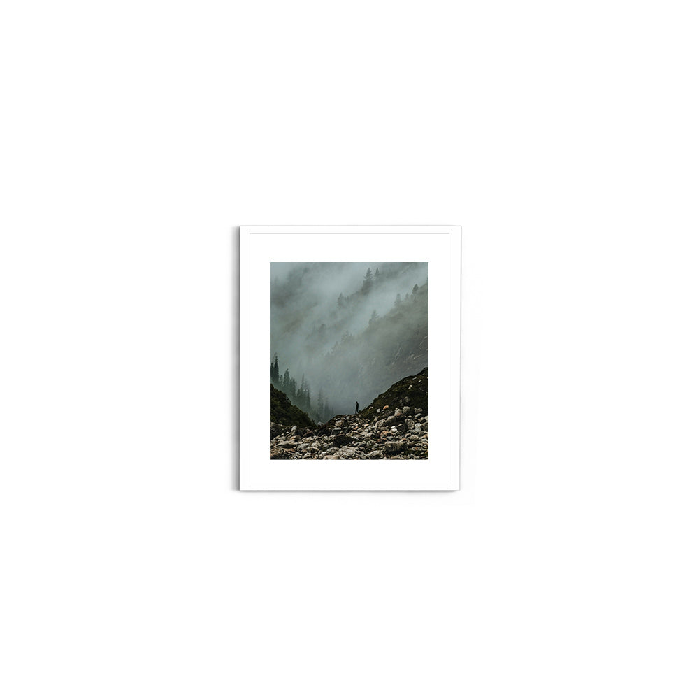 Foggy Days at Hampta Pass - Wall Photo Frame by Jeet Khagram