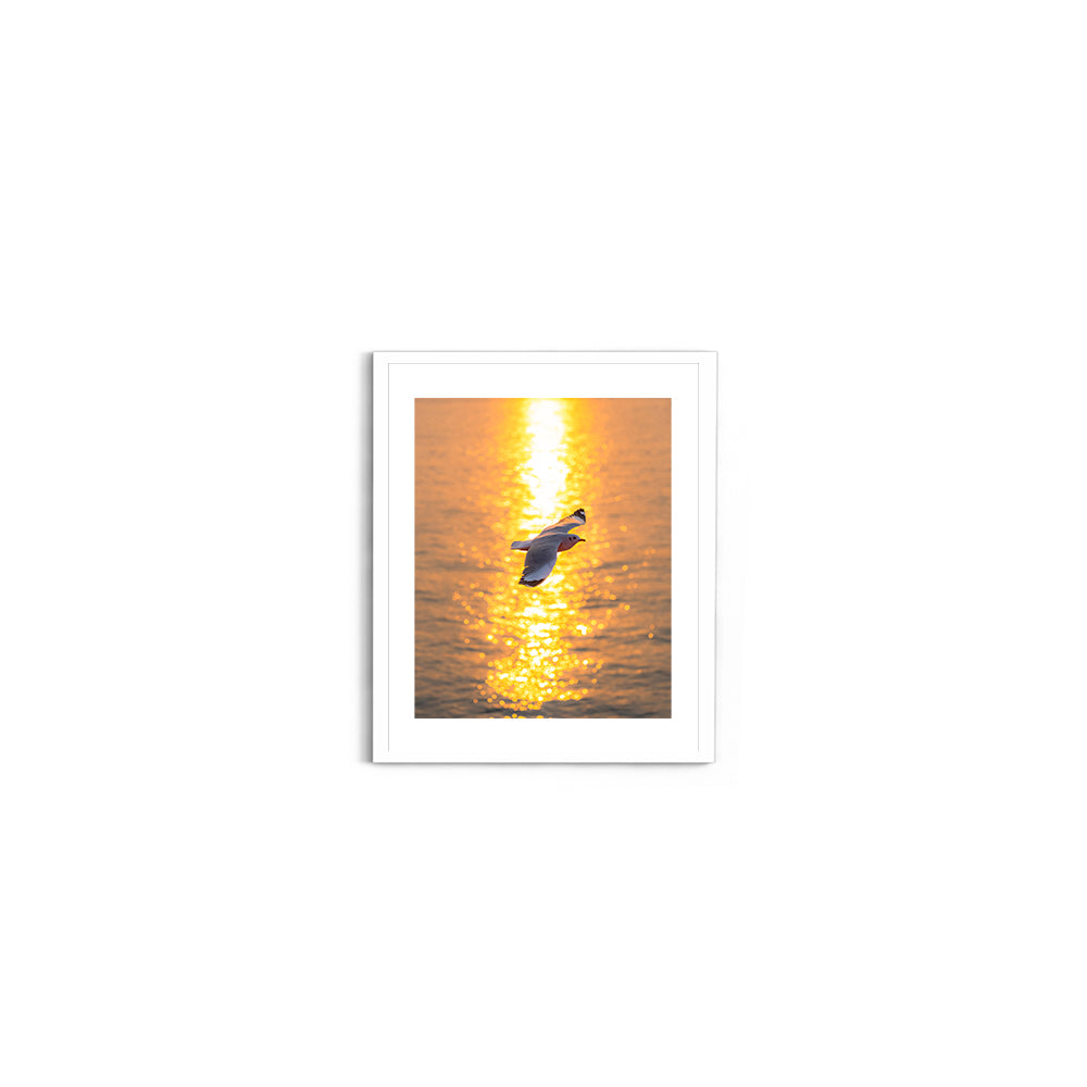 Wings Over Gold - Wall Photo Frame by Jeet Khagram