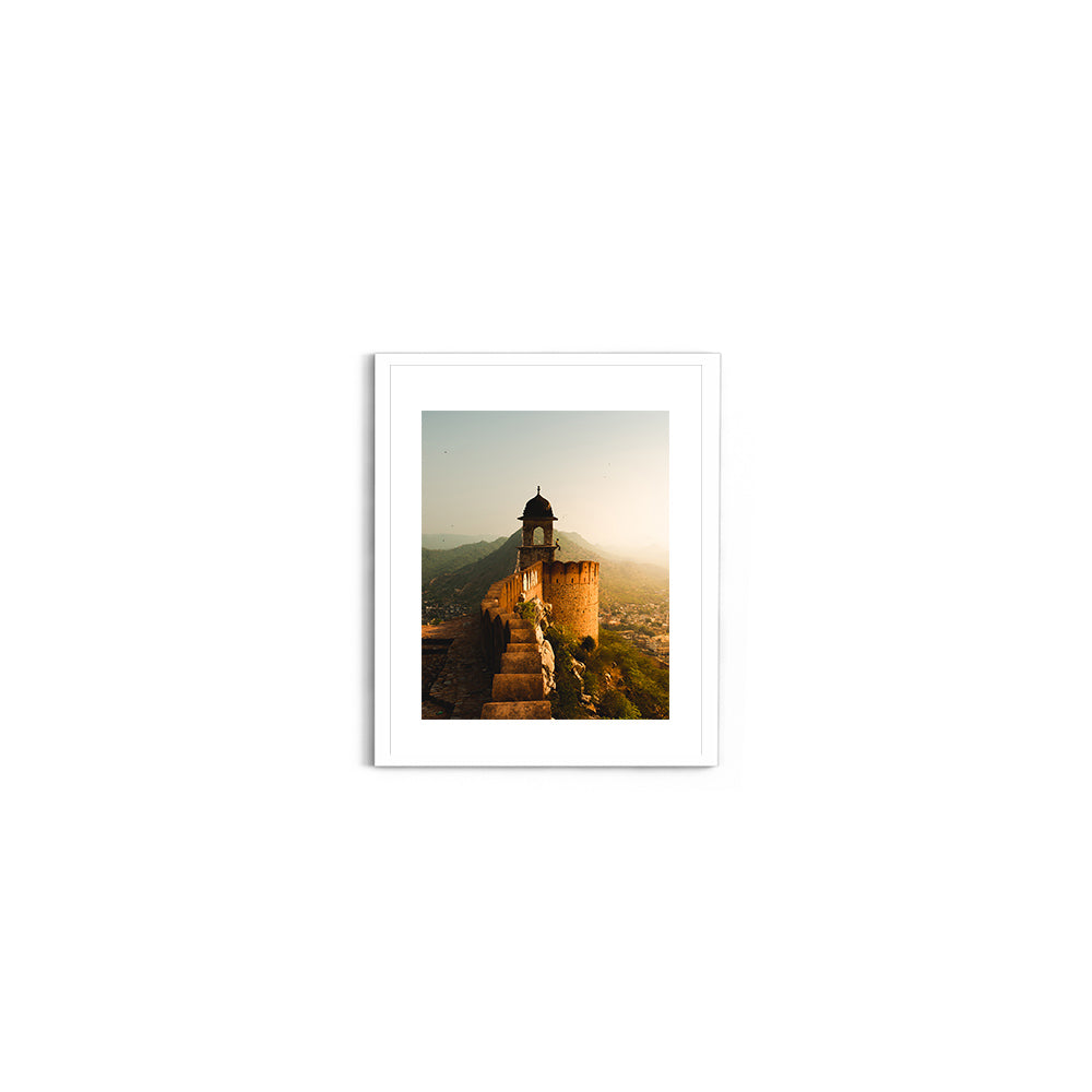 Golden Hour at Amber Fort, Jaipur - Wall Photo Frame by Jeet Khagram