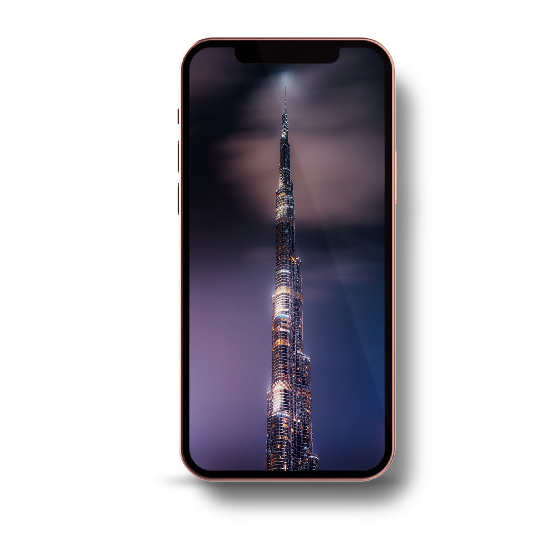 Burj Khalifa at Night, Dubai - Premium Mobile Wallpaper by Jeet Khagram