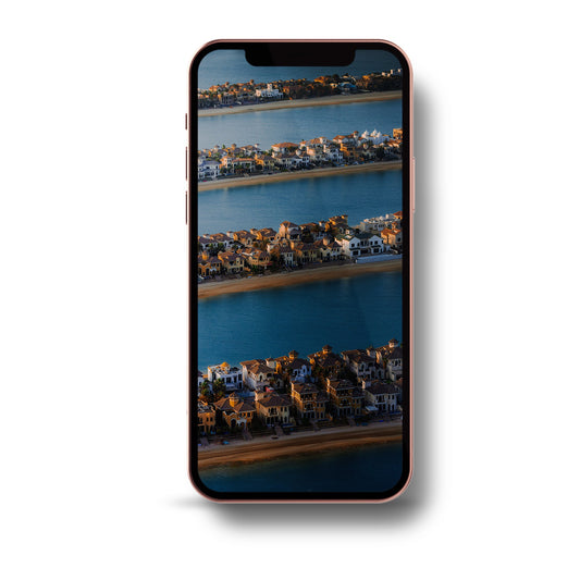 Palm Jumeirah Aerial View, Dubai - Mobile Wallpaper by Jeet Khagram