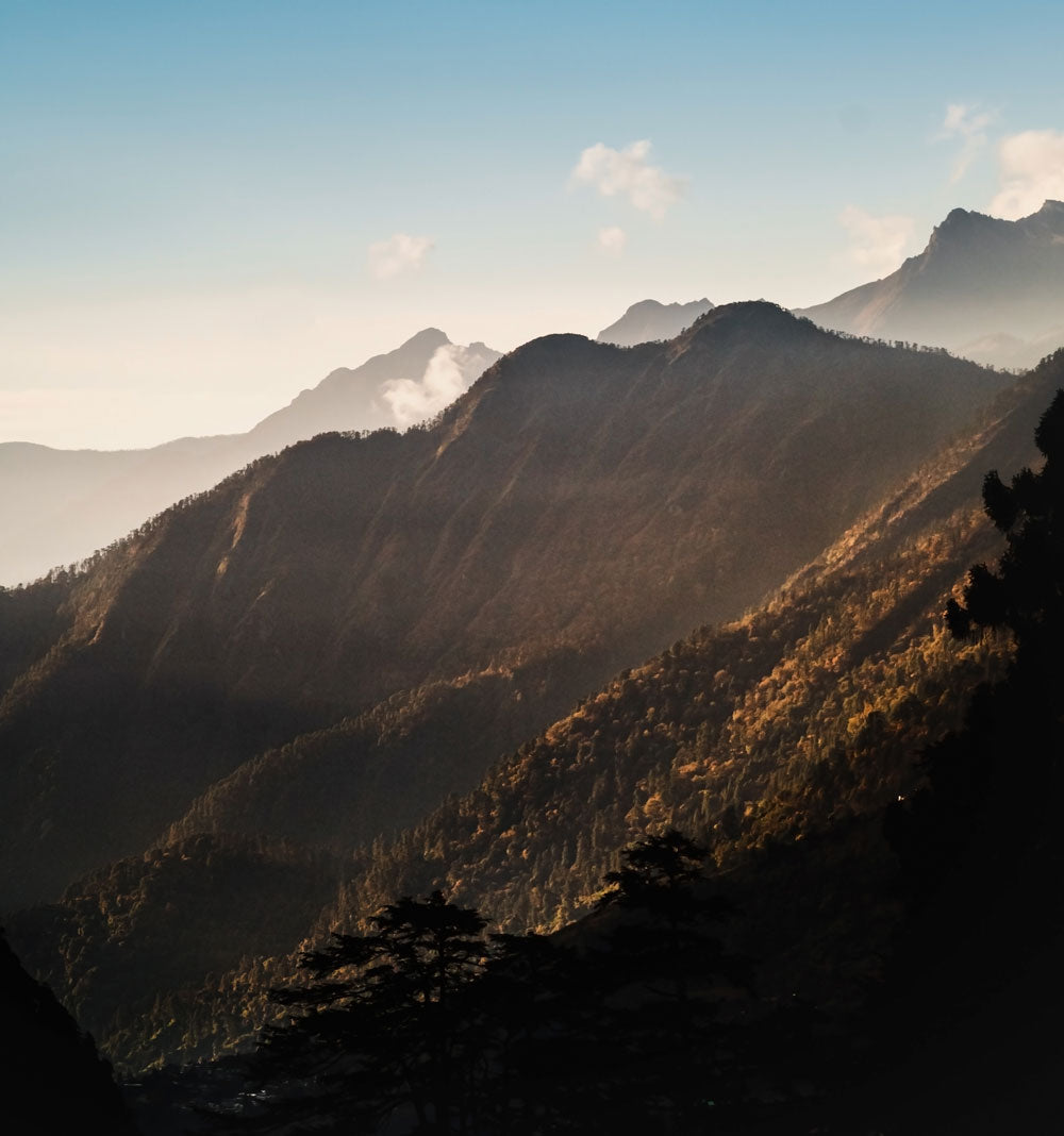 Golden Hour Over Sikkim - Wall Photo Frame by Jeet Khagram