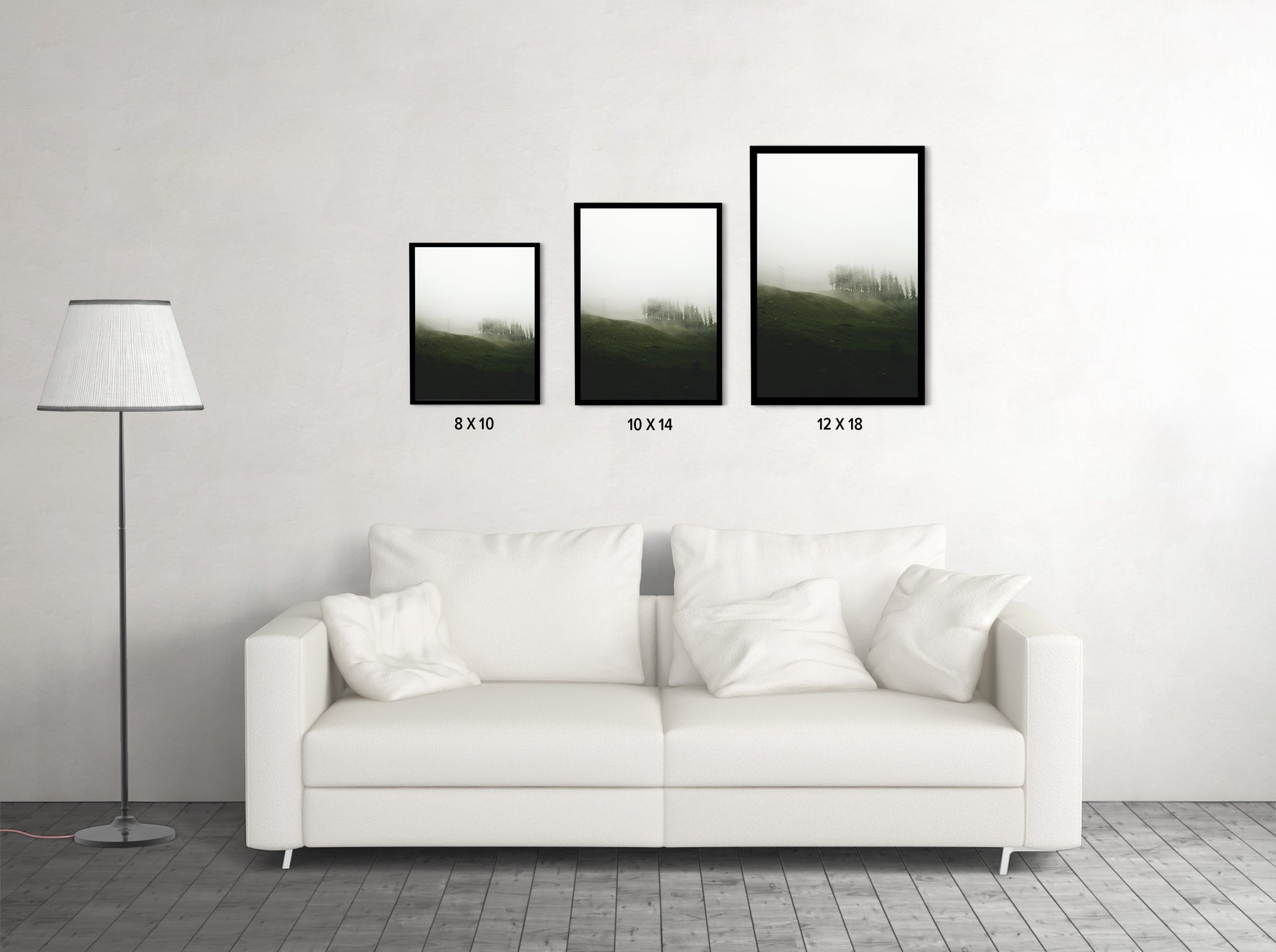 A Moody Mist Forest, Hampta Pass - Wall Photo Frame by Jeet Khagram