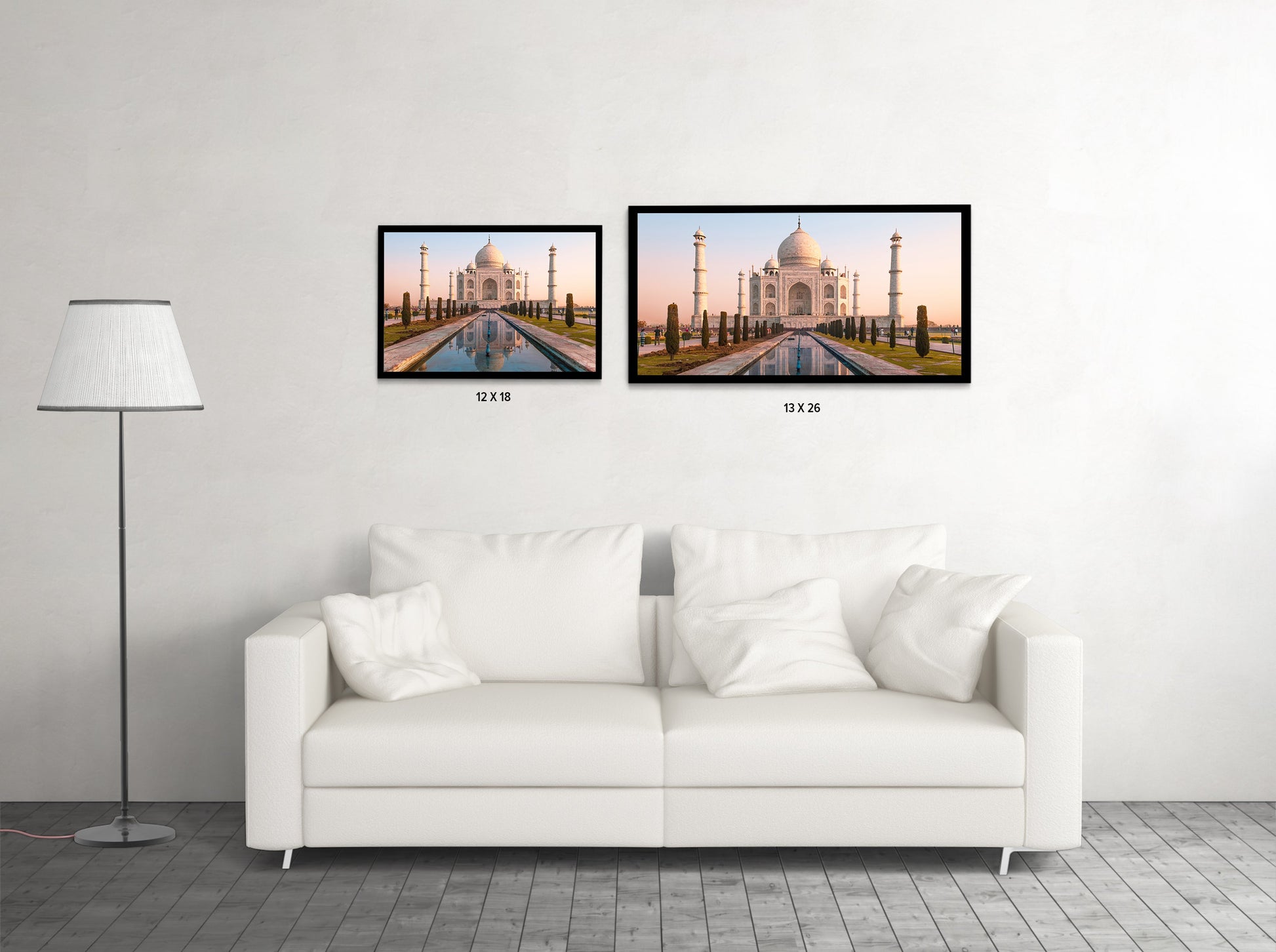 Reflections of the Taj Mahal, Agra - Wall Photo Frame by Jeet Khagram