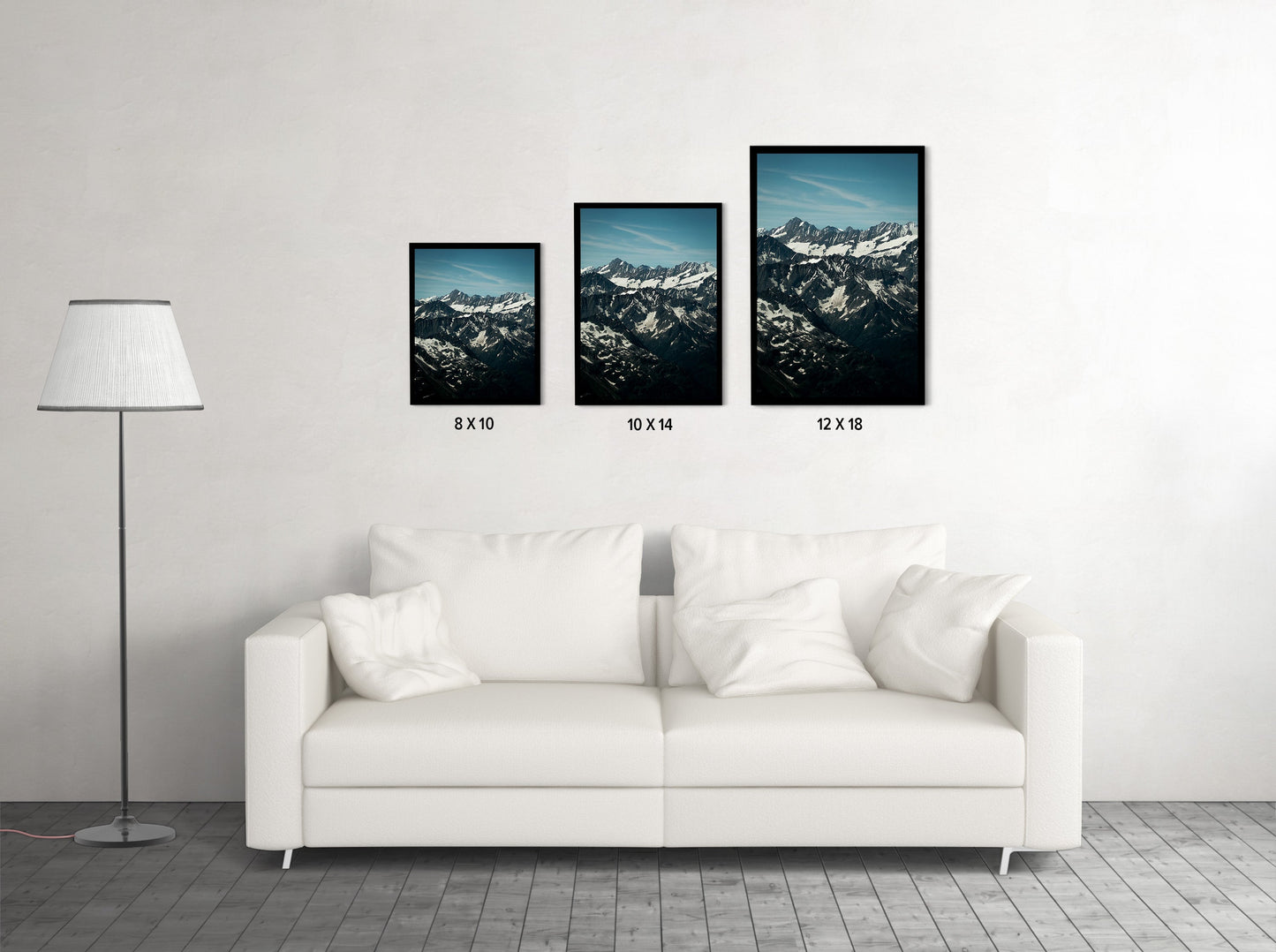 The Peaks of Mount Titlis, Switzerland - Wall Photo Frame by Jeet Khagram