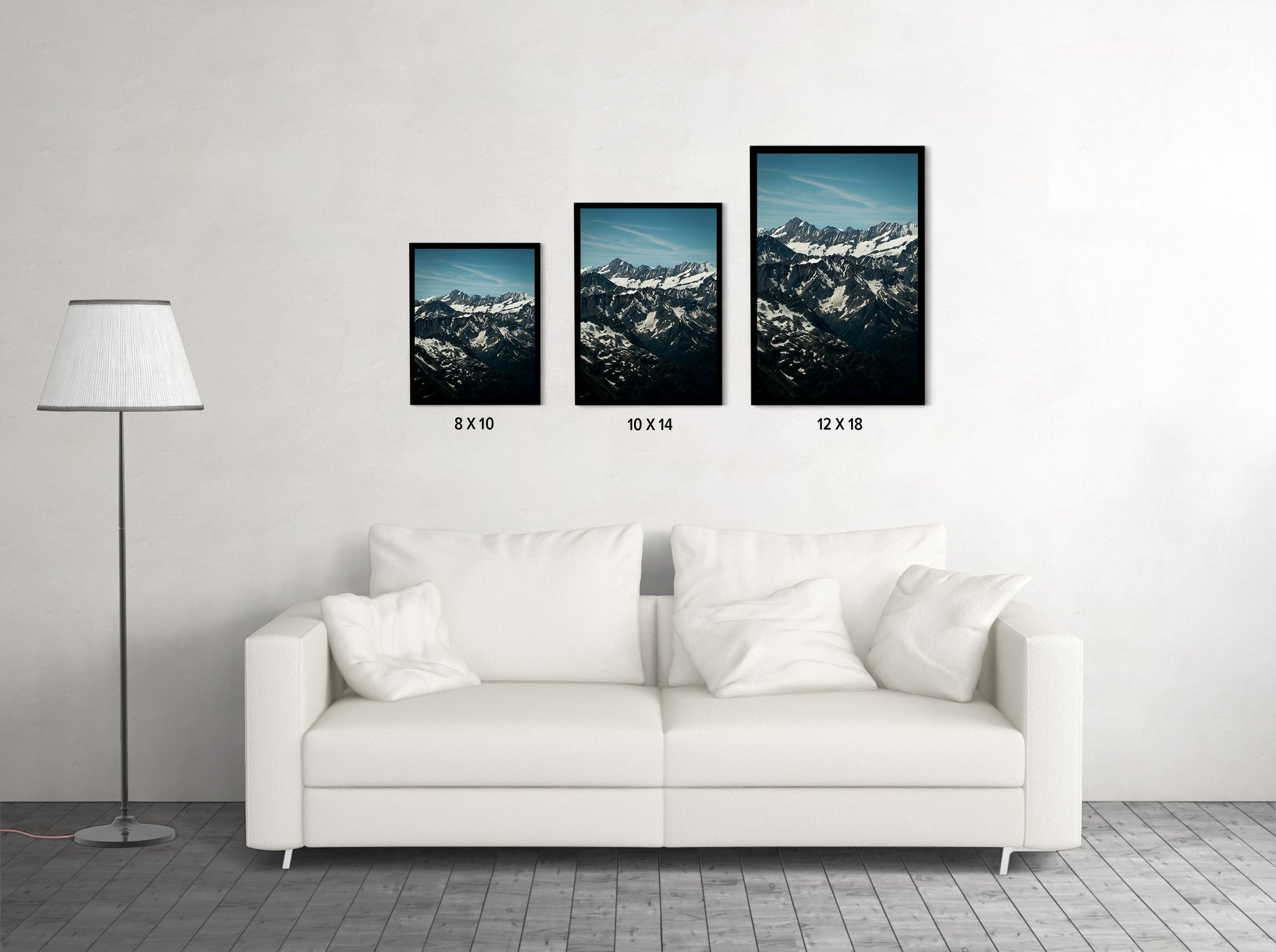 The Peaks of Mount Titlis, Switzerland - Wall Photo Frame by Jeet Khagram