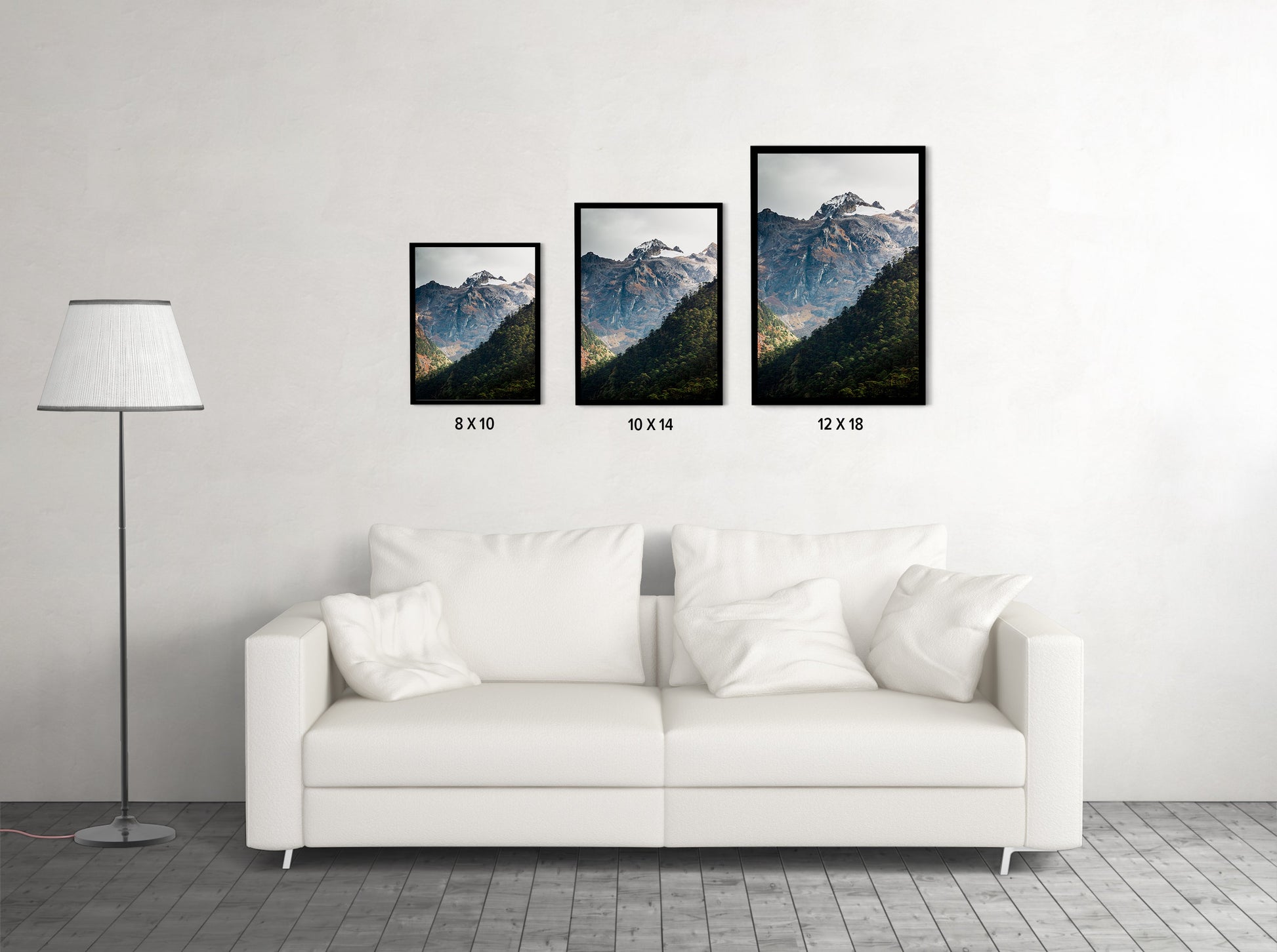 Himalayan Peaks Mountain Landscape - Wall Photo Frame by Jeet Khagram
