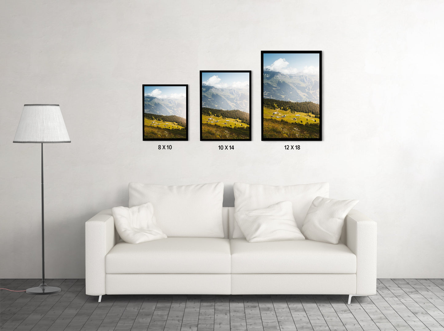 Views from the Lauterbrunnen Valley, Switzerland - Wall Photo Frame by Jeet Khagram