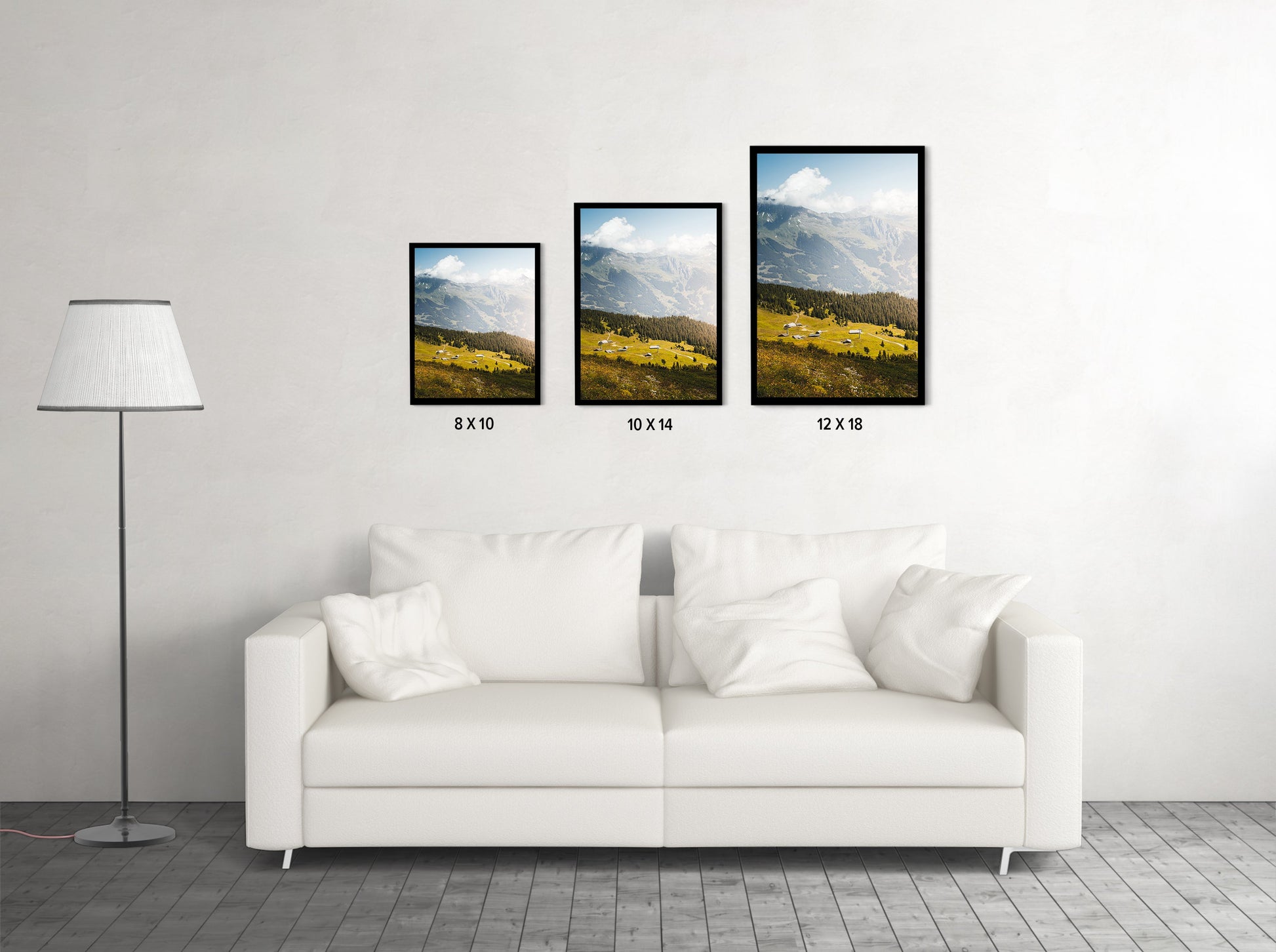 Views from the Lauterbrunnen Valley, Switzerland - Wall Photo Frame by Jeet Khagram